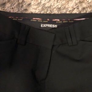 Black express dress pants 0 Long